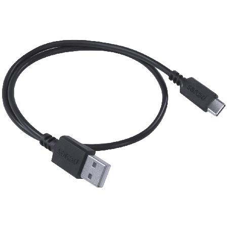 CABO PARA CELULAR CARREGAMENTO DADOS USB A 2.0 MACHO PARA USB TIPO-C - PRETO - 50 CM - PUACP-05 - Imagem 6