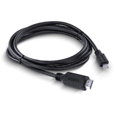 CABO MINI DISPLAYPORT MACHO PARA HDMI 2.0 MACHO 2 METROS - PMDPH-2 - Imagem 4