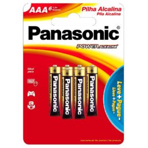 PILHA ALCALINA AAA C/6 LR03XAB/6B192