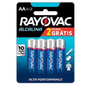 PILHA ALCALINA AA COM 6 L6P4 - 20871