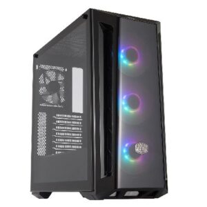 GABINETE COOLER MASTER MASTERBOX MB520 ATX LATERAL EM VIDRO TEMPERADO 3 FANS ARGB  |  MCB-B520-KGNN-RGA