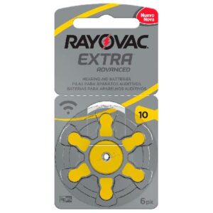 BATERIA AUDITIVA 10 COM 6 10AUX-6XEBRA